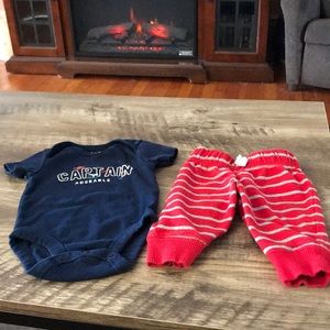 💙Boys size 0-3 month Outfit (#044F)